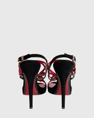 Fable Stud Embllished Slingback Sandals