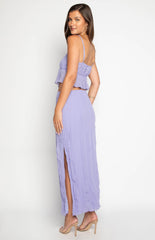 Her Moment Purple Maxi Skirt